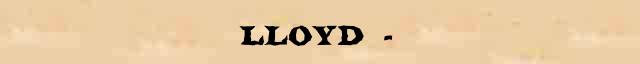 (Lloyd)  (1893-1971)  ()      